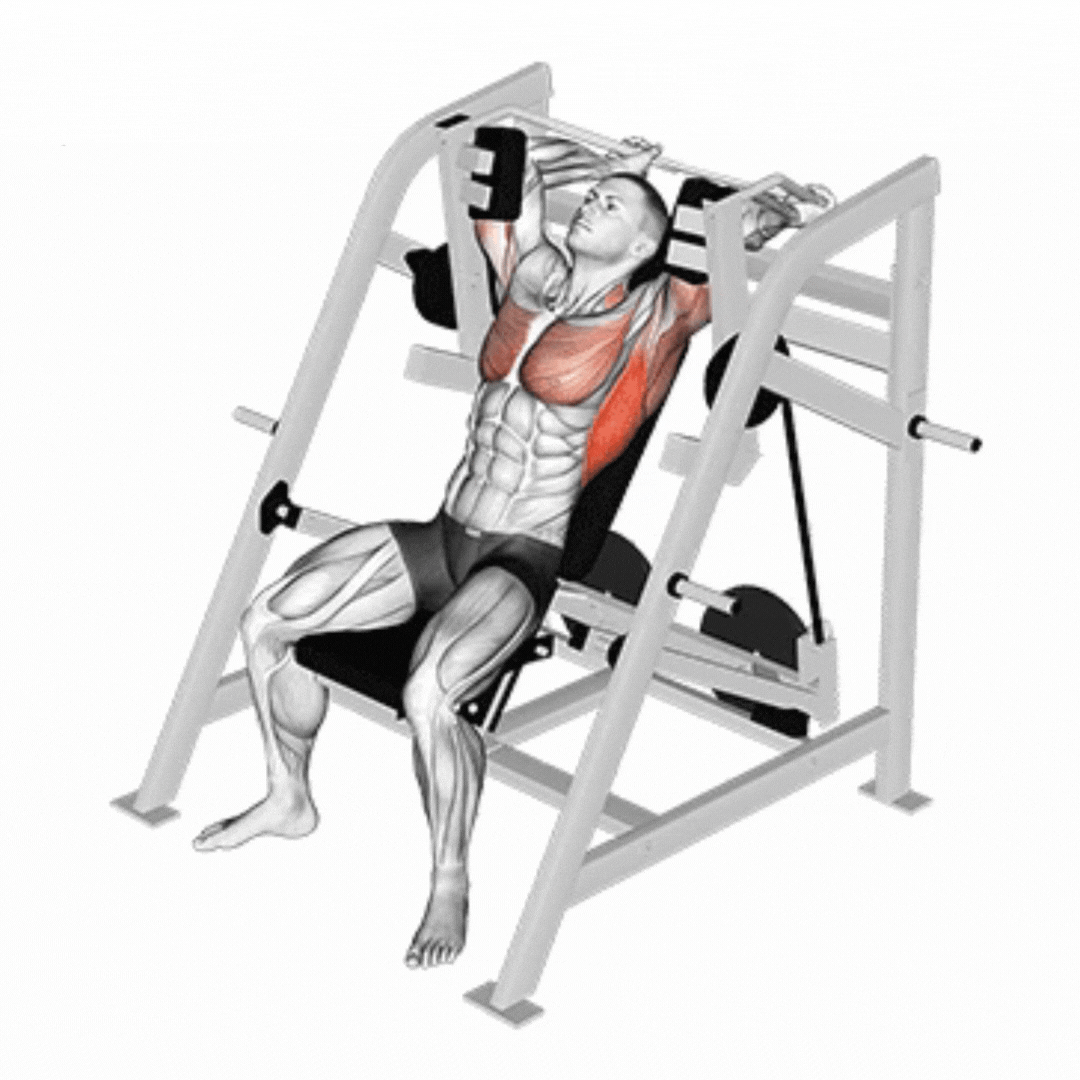 Pullover na Máquina de Alavanca